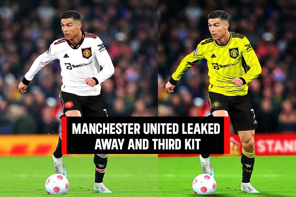 Manchester United Leaked Kit: After home jersey, Manchester United’s new AWAY and THIRD kit gets leaked online, Cristiano Ronaldo seen MODELLING – Check Pictures