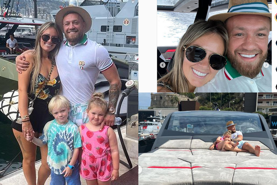 Conor McGregor: UFC Star receives HEARTFELT FATHER's DAY wishes from fiancee Dee Devlin and Kids