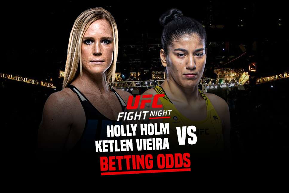 UFC Vegas 55 Betting Odds: Holly Holm vs Ketlen Vieira, Check out the Betting Odds and favorites