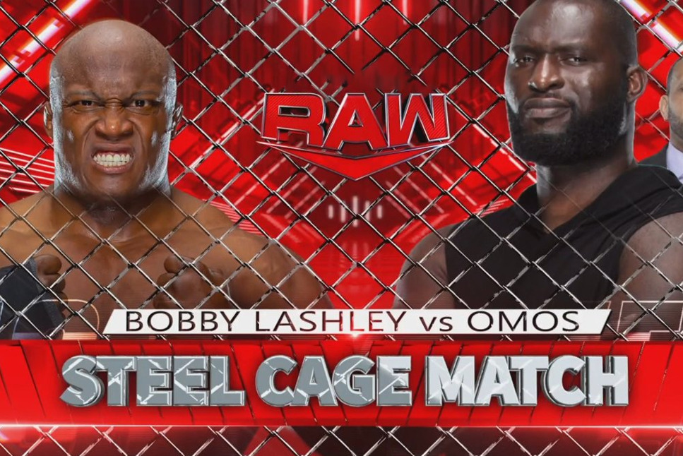 WWE Raw Preview: Three Possible Endings to Bobby Lashley vs Omos Steel Cage Match