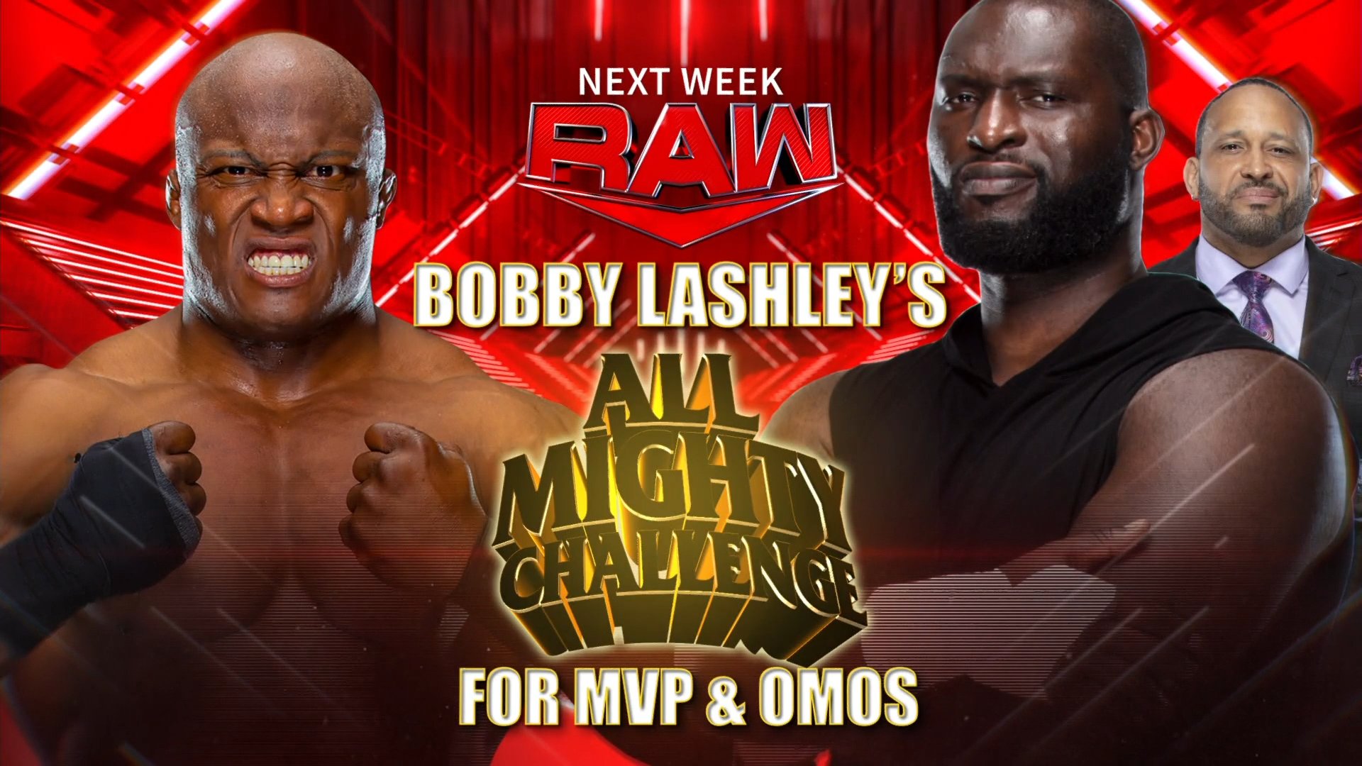 WWE Raw Next Week: Omos and MVP to face Bobby Lashley's All Mighty Challenge