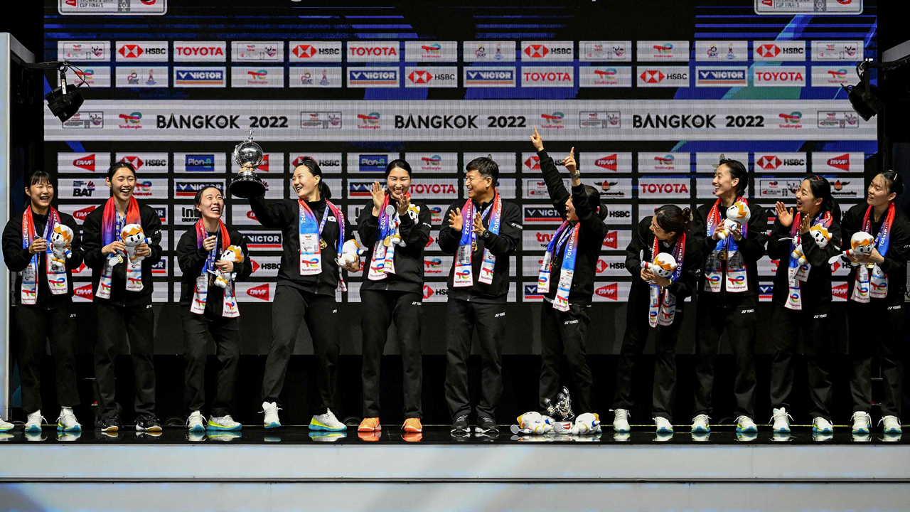 Uber Cup Final Live: South Korea dethrone China to win badminton's Uber Cup in nail-biter
