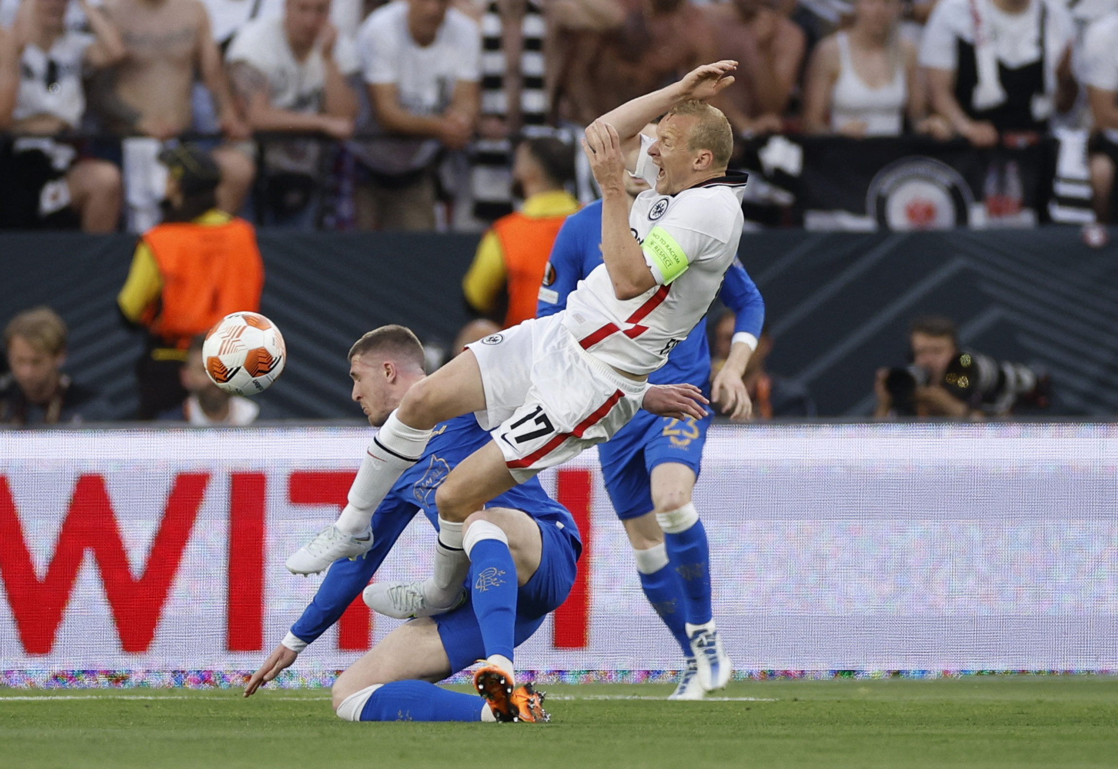 Europa League Final: Eintracht Frankfurt are crowned 2022 UEFA Europa League WINNERS after beating Rangers 5-4 on penalties, Rafael Borre scores the winning penalty, Watch HIGHLIGHTS
