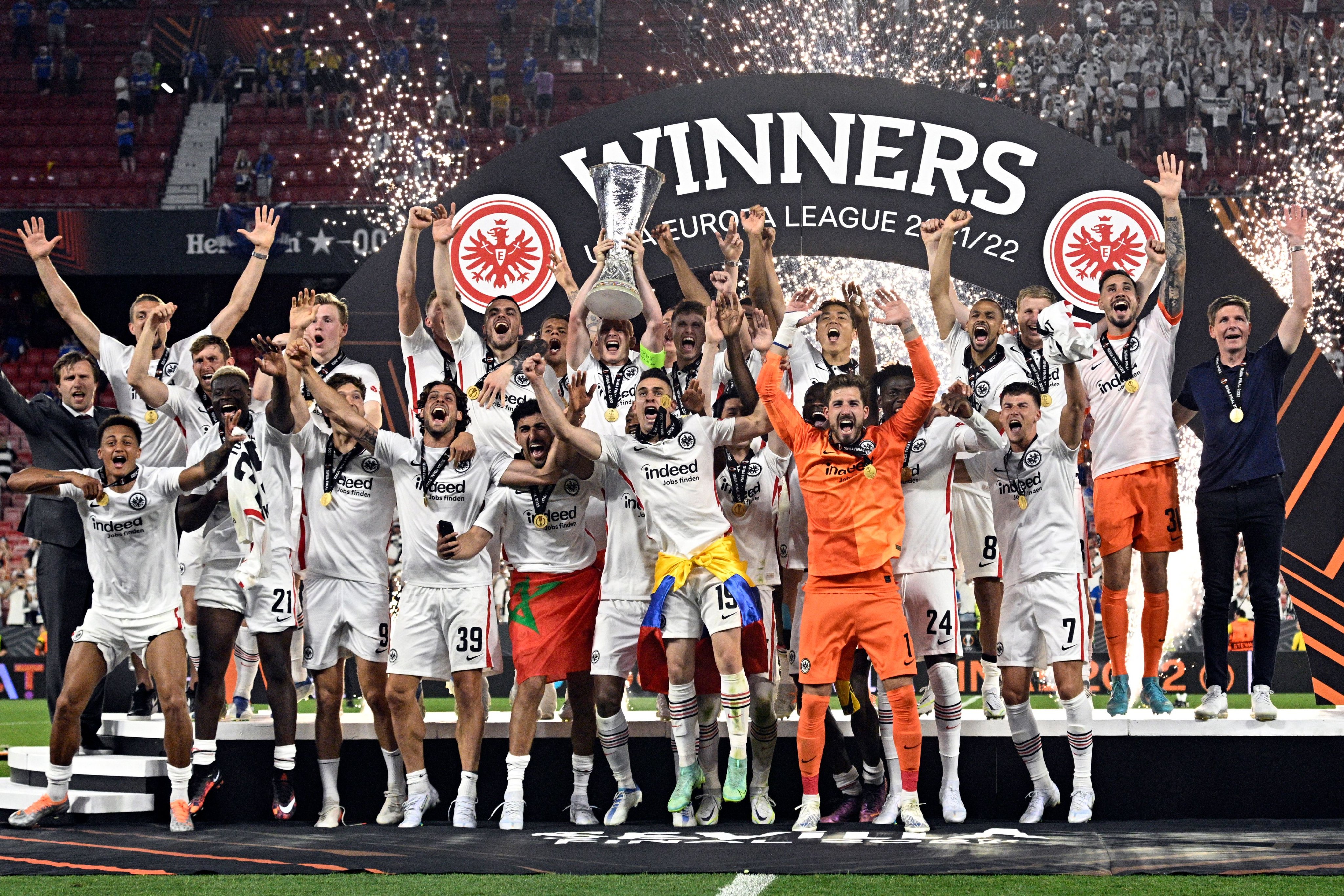 Europa League Final: Eintracht Frankfurt are crowned 2022 UEFA Europa  League WINNERS