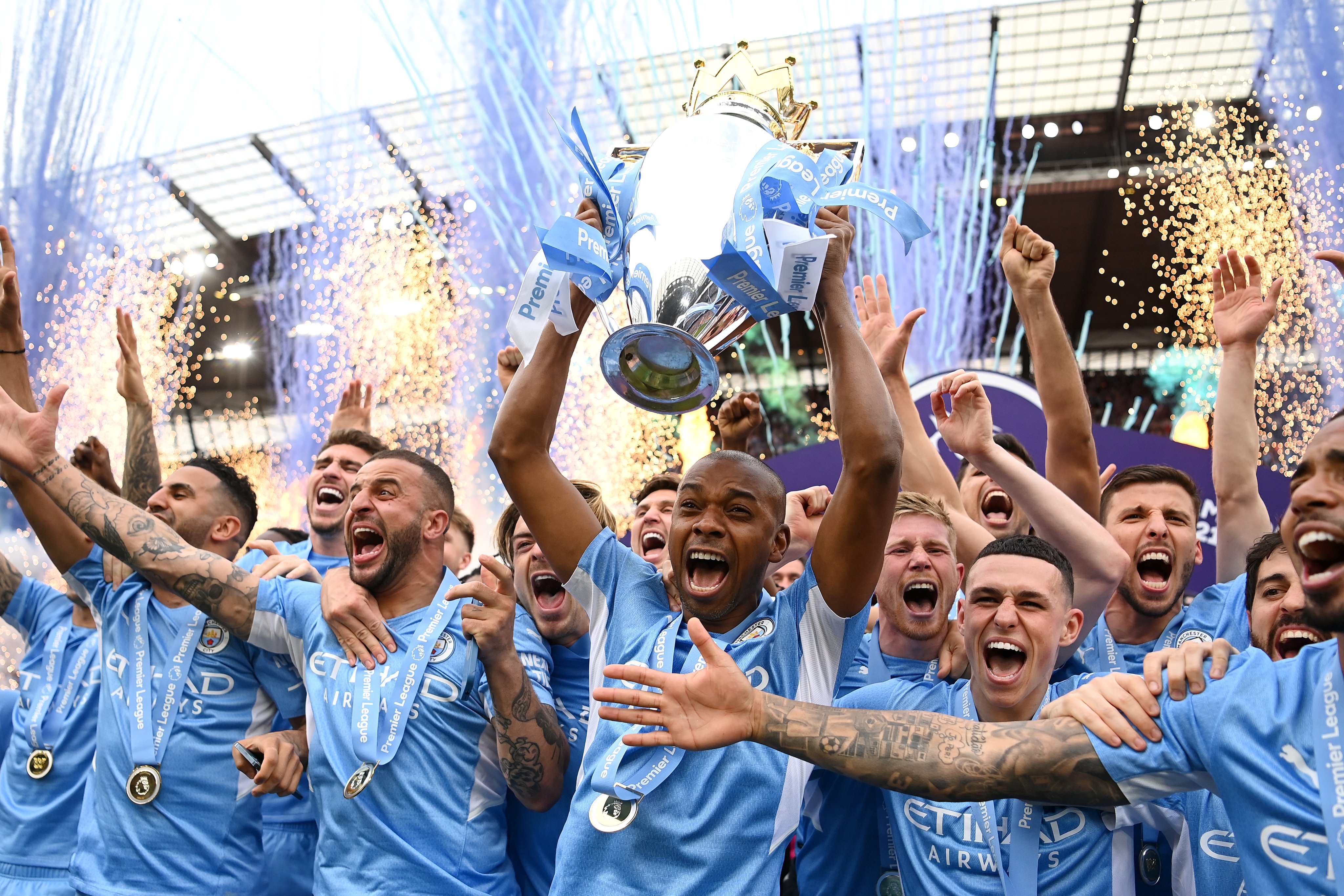 Premier League: Manchester City are crowned 2021/22 Premier League CHAMPIONS in dramatic 3-2 comeback against Aston Villa, Burnley RELEGATED as Leeds United survive