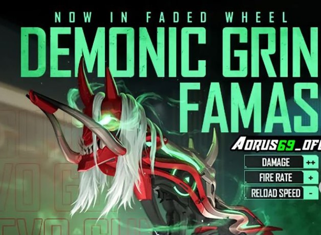 Free fire max fed wheel event: get a chance to win the demonic green famous skin in game, know more details, about free fire fed wheel event
