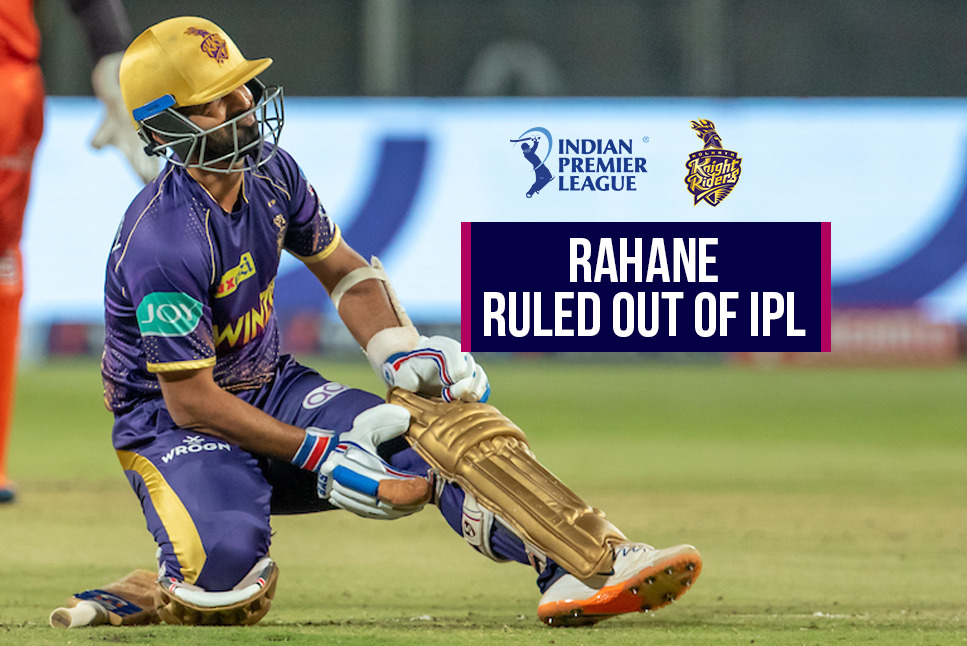 IPL 2022: BIG BLOW for KKR! Ajinkya Rahane ruled out with Hamstring injury, opening woes continue for Shreyas Iyer and Co – Follow live updates