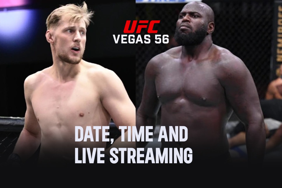UFC Vegas 56: Volkov vs Rozenstruik Live, Date and Time