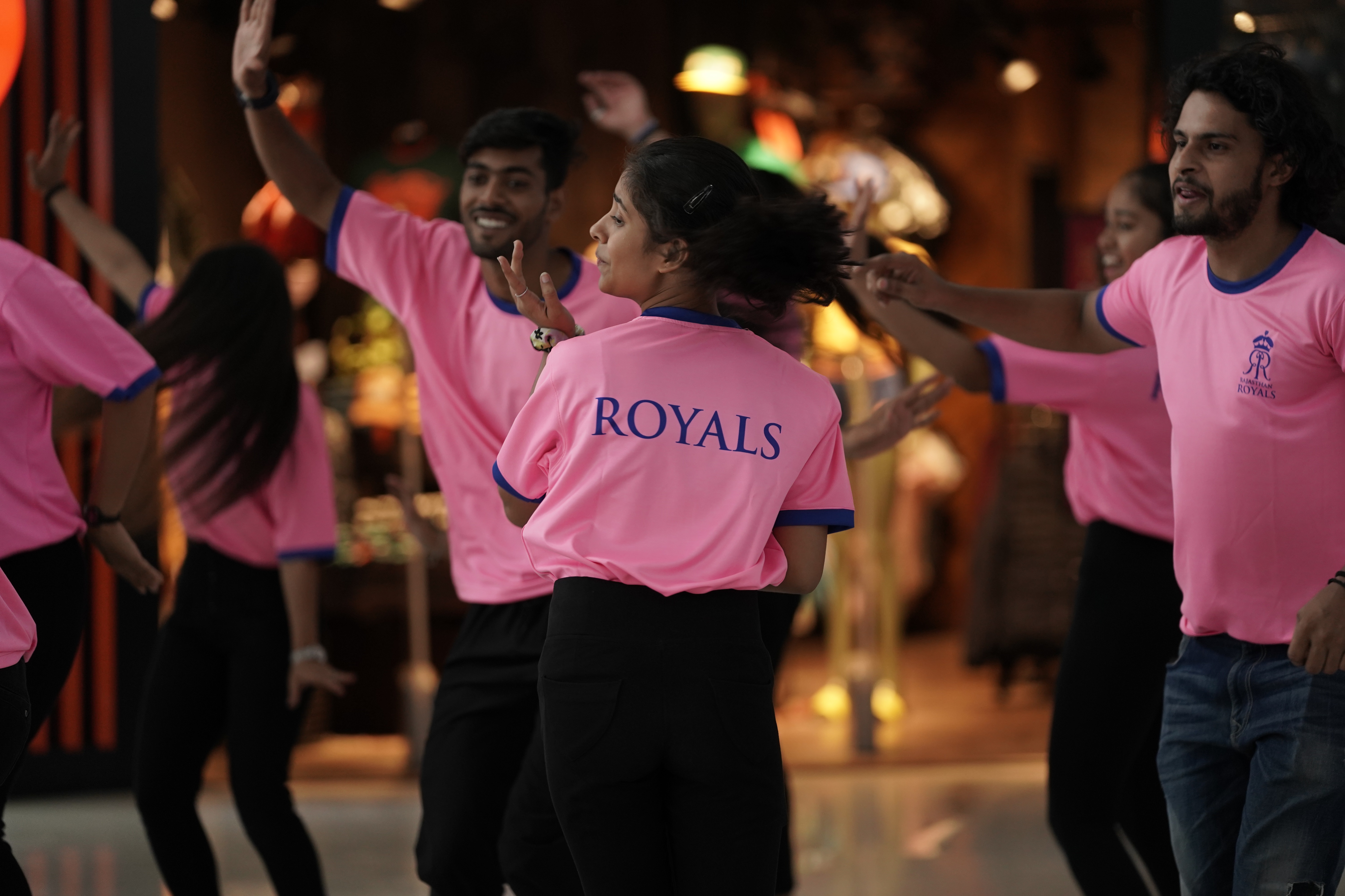 RR vs RCB Live: Dozens of Rajasthan Royals fans dance to RR's official anthem to cheer Sanju Samson & Co ahead of RCB clash - Check pics