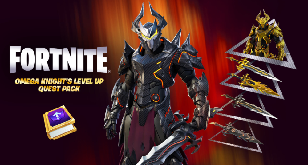 Fortnite Omega Knight’s Level Up Quest Pack: The next Level Up Quest Pack is now available in Fortnite Item Shop