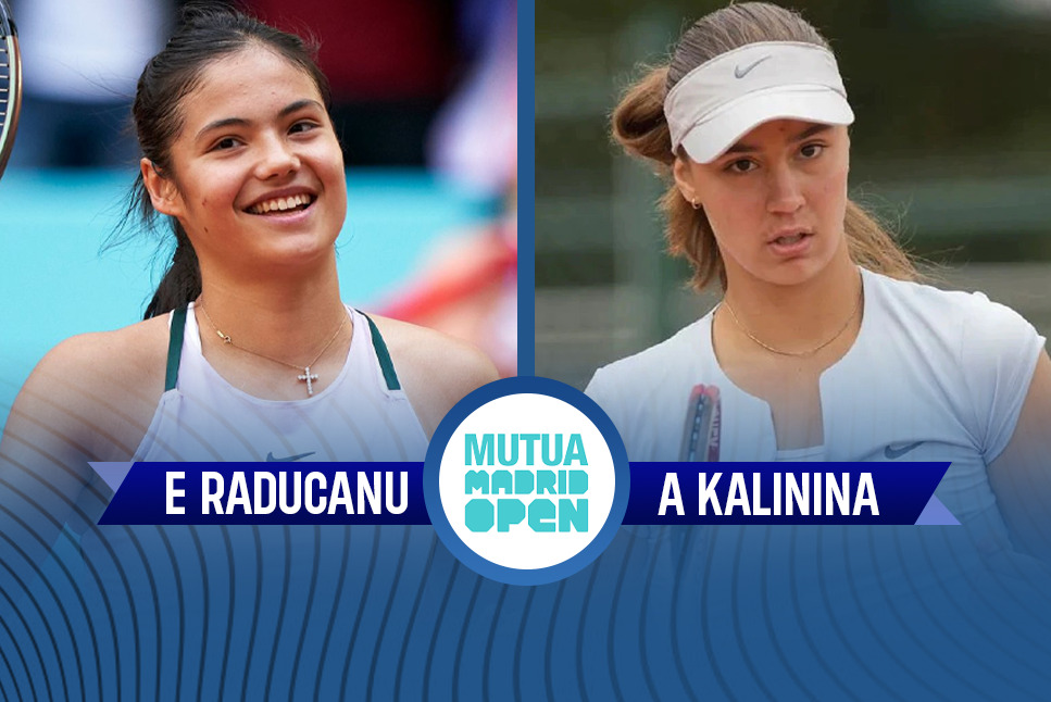 Madrid Open LIVE: Emma Raducanu eyes quarterfinals, to play Anhelina Kalinina in third round of Madrid Open - Follow Raducanu vs Kalinina LIVE updates