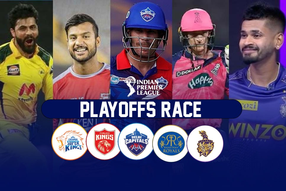 IPL 2022 Playoffs race: R Jadeja, Mayank Agarwal, David Warner, Glenn Maxwell & Shreyas Iyer HOLD KEY to CSK, PBKS, DC, RCB & KKR fate- check how