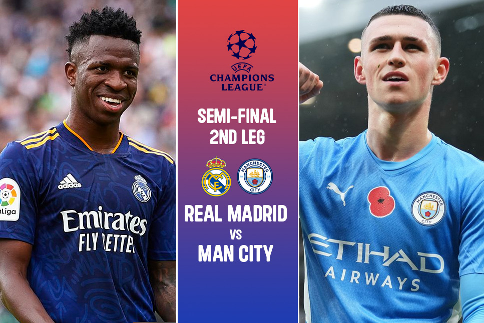 Champions League Semi-final: Real Madrid vs Manchester City COMBINED XI: Action filled 2nd Leg semifinal awaits the Santiago Bernabeu after a 4-3 thriller at the Etihad - Check out
