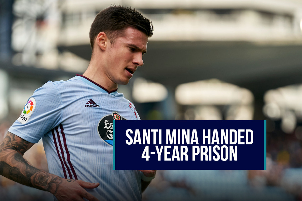 La Liga Celta Vigo Forward Santi Mina Sentence To Four Year