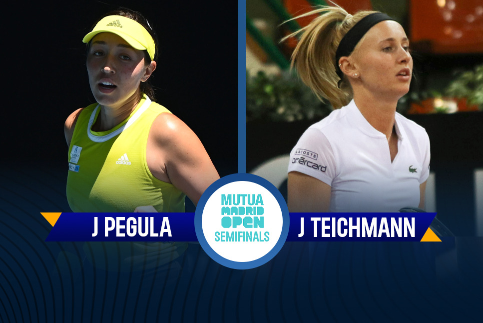 Madrid Open Semifinals LIVE: Jessica Pegula and Jil Teichmann eye spot in final,  face each other in semifinals of Madrid Open - Follow Pegula vs Teichmann LIVE updates