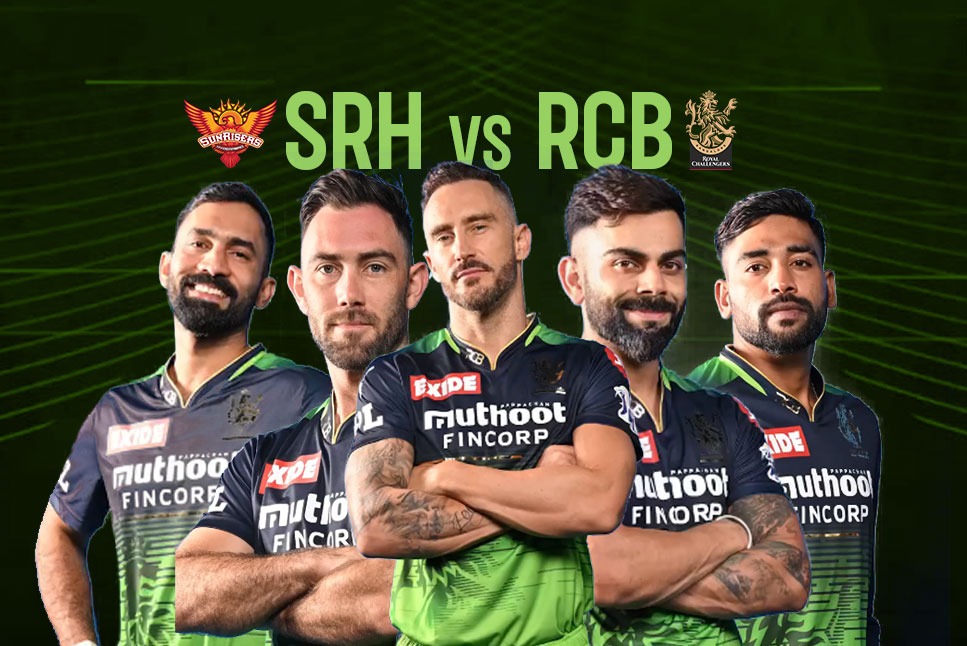 RCB will be wearing Green Jersey against SRH to promote The Go Green  Initiative