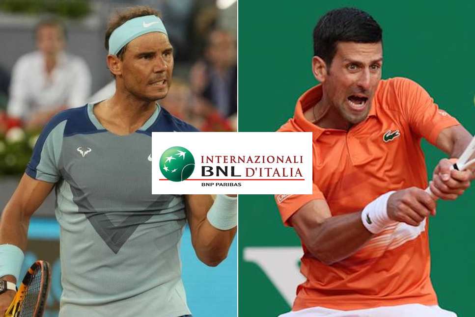 Italian Open Men’s Draws: Defending Champion Rafael Nadal and World No.1 Novak Djokovic placed in same half, Carlos Alcaraz pulls out after injury – Check Out 