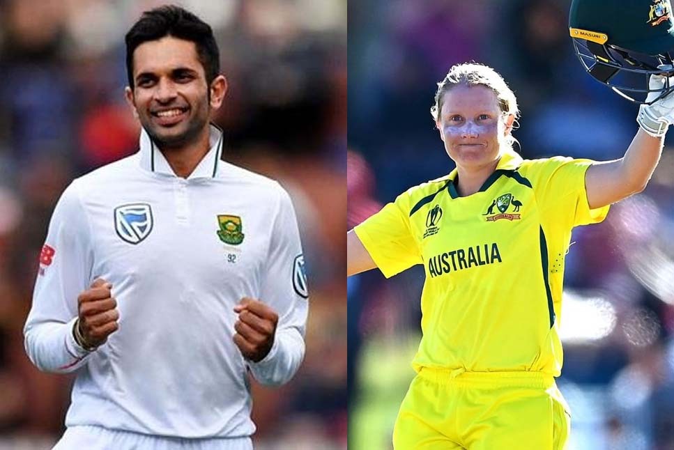 ICC Player of the Month: South Africa's Keshav Maharaj & Australia World Cup champion Alyssa Healy named players of the month for April.