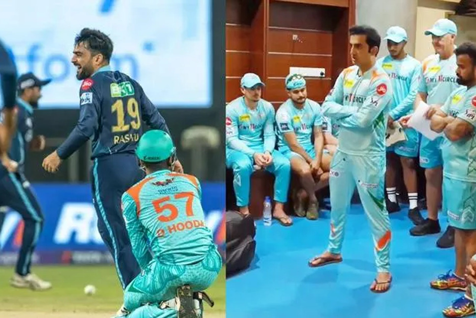 IPL 2022: Gautam Gambhir gives ROUSING SPEECH to KL Rahul & Co after embarrassing loss against Gujarat Titans – Watch video