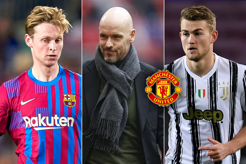 Manchester United Transfer Round-up: New Man United manager Erik ten Hag keen on bringing in former Ajax players Frenkie De Jong and Matthijs De Ligt – Check out