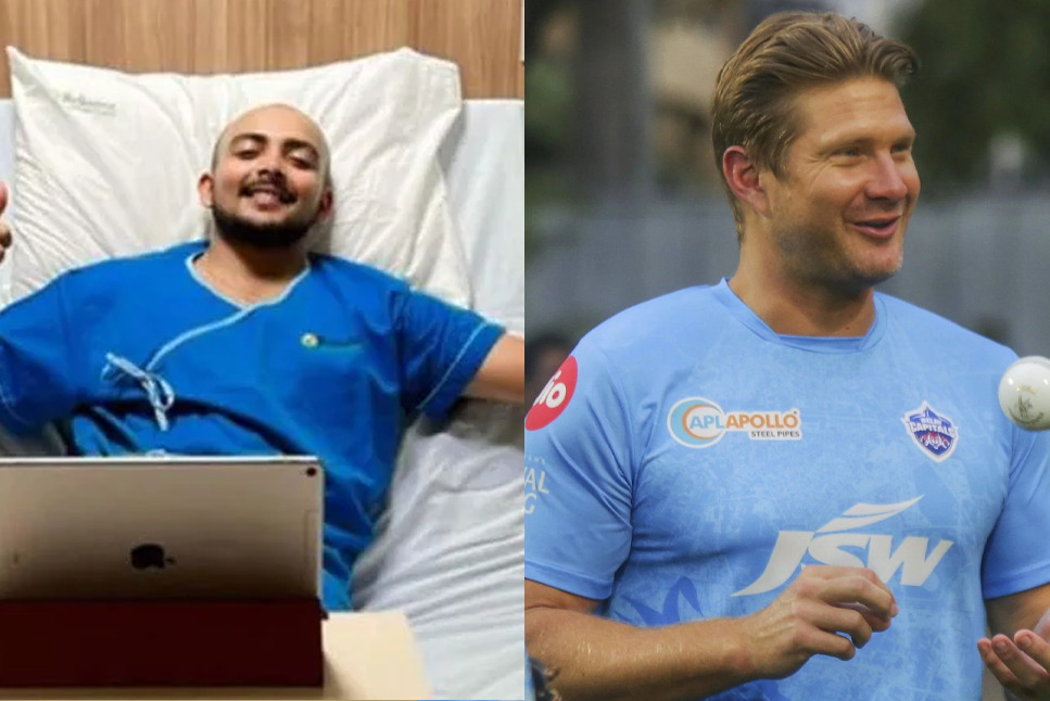 IPL 2022: Delhi Capitals assistant coach Shane Watson hints, Prithvi Shaw out of IPL with ILLNESS