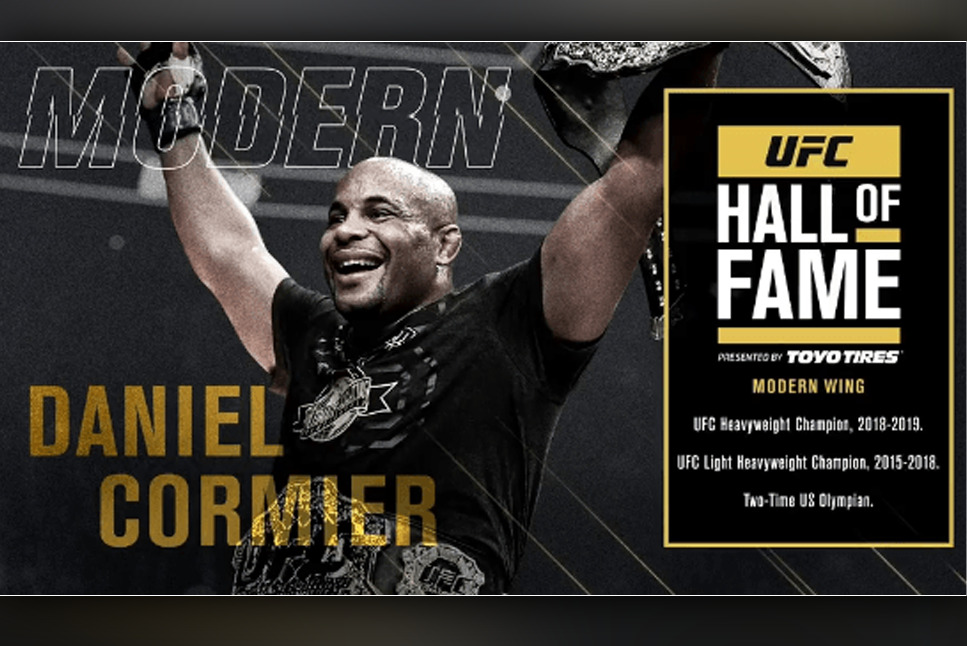 UFC: Daniel Cormier says he was caught OFF GUARD as UFC inducted him in HALL OF FAME at UFC 274