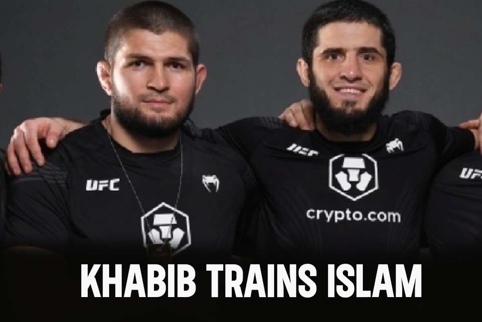 UFC: Khabib Nurmagomedov training Islam Makhachev for an effective upcoming fight