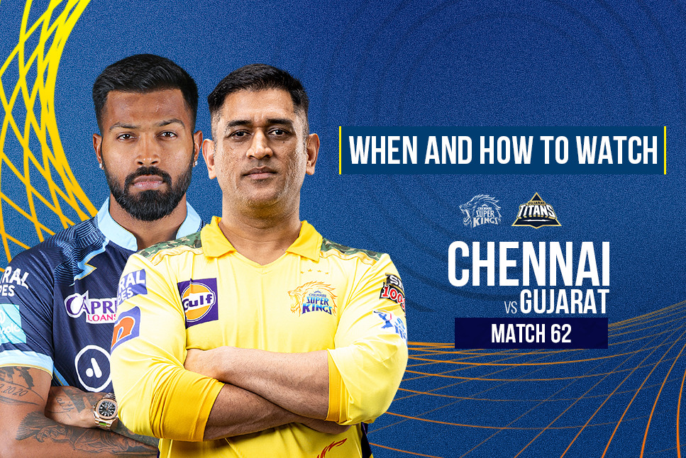 CSK vs GT Live Streaming: When and how to watch IPL 2022, Chennai Super Kings vs Gujarat Titans Live Streaming in your country, India