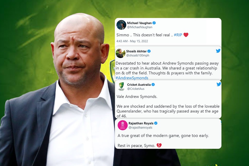Andrew Symonds Death: Cricket Fraternity in complete state of SHOCK, Adam Gilchrist, Michael Vaughan, Mark Taylor pay tributes: Follow LIVE UPDATES