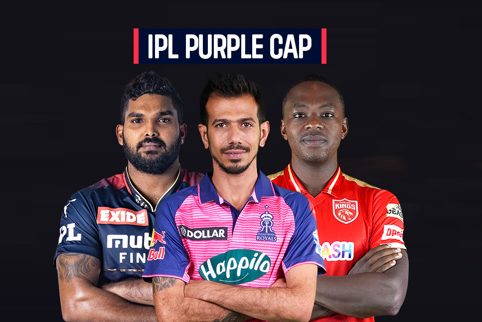 IPL 2022 Purple Cap: Yuzvendra Chahal RECLAIMS Purple Cap lead from Wanindu Hasaranga, Kagiso Rabada third – Follow Live Updates