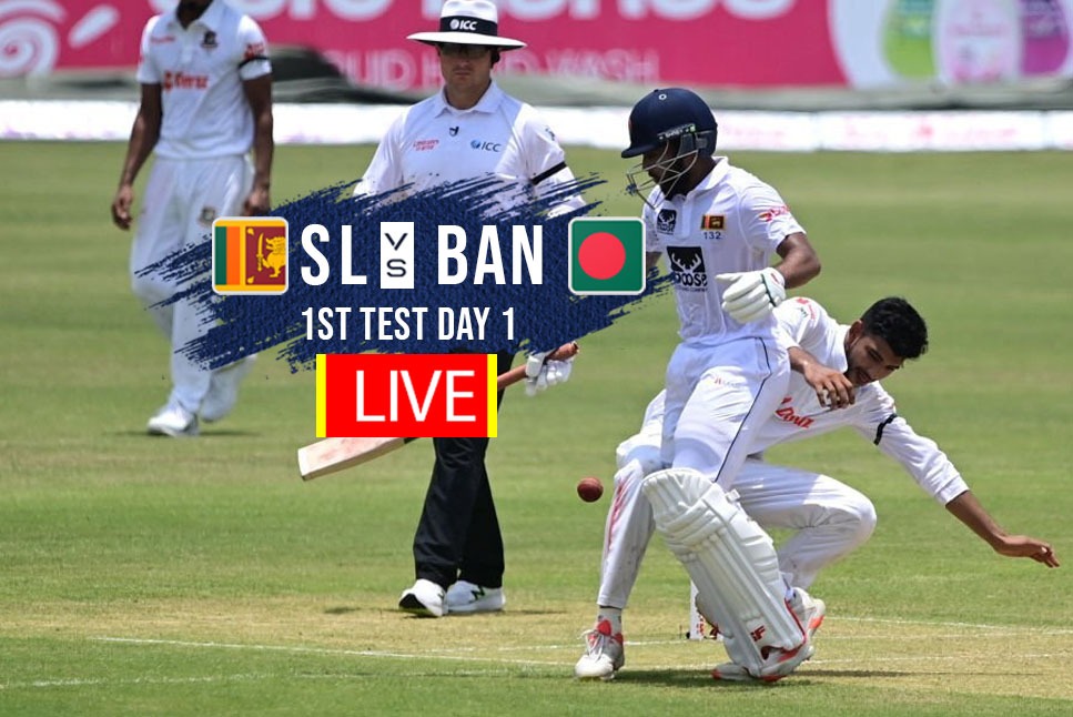 BAN vs SL LIVE SCORE: Sri Lanka at LUNCH 73/2: Comply with LIVE