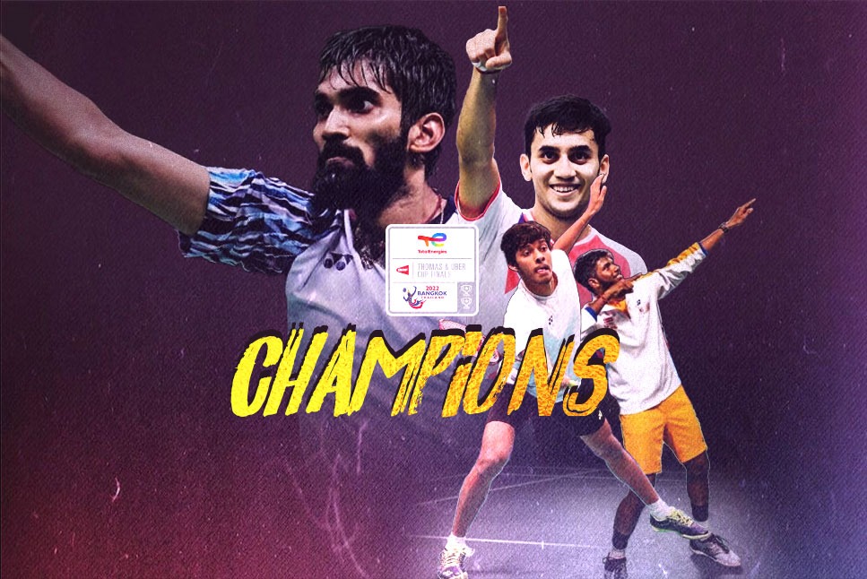 Thomas Cup Final Live: Indian badminton team creates history, claims maiden Thomas Cup trophy after beating record champs Indonesia