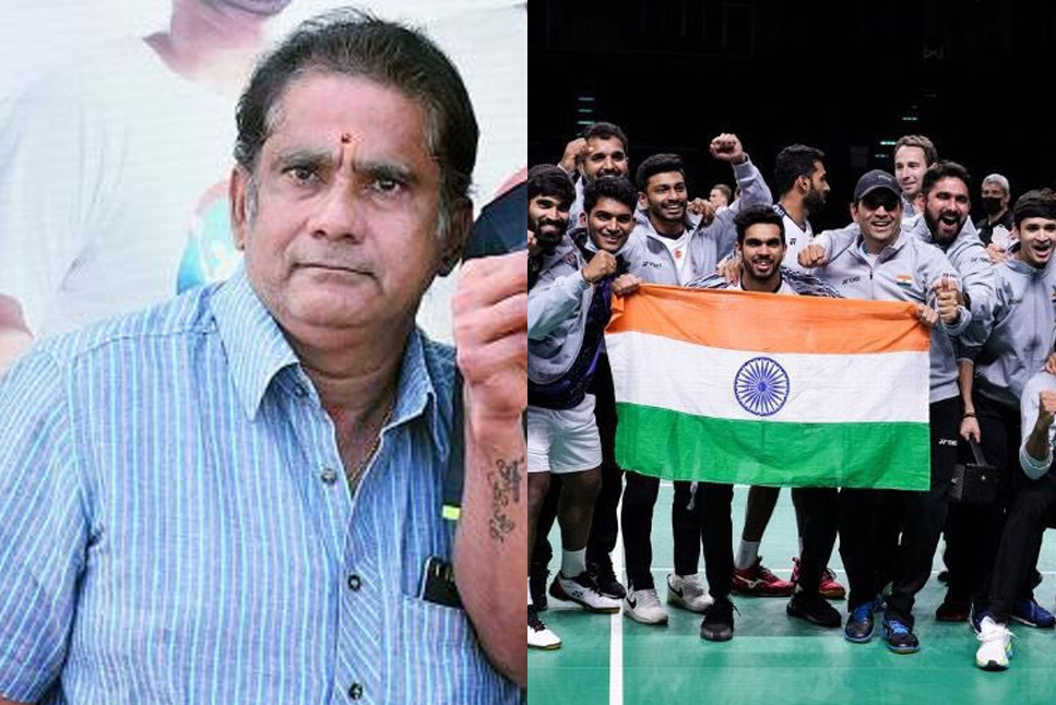 India Thomas Cup Champion: Kidambi Srikanth’s father lauds Indian Badminton team for maiden Thomas Cup title win