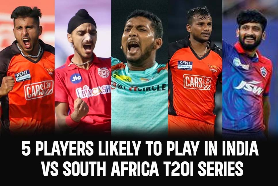 India Squad for SA: IPL 2022 Live - From Arshdeep Singh to Umran Malik five players who are likely to be picked for SA T20I series - Follow IND vs SA Live