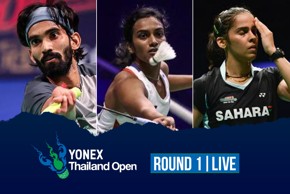 Thailand Open Badminton LIVE: Srikanth, Sindhu & Malvika Bansod advance, Saina & Prannoy bow out in first round: Follow LIVE updates