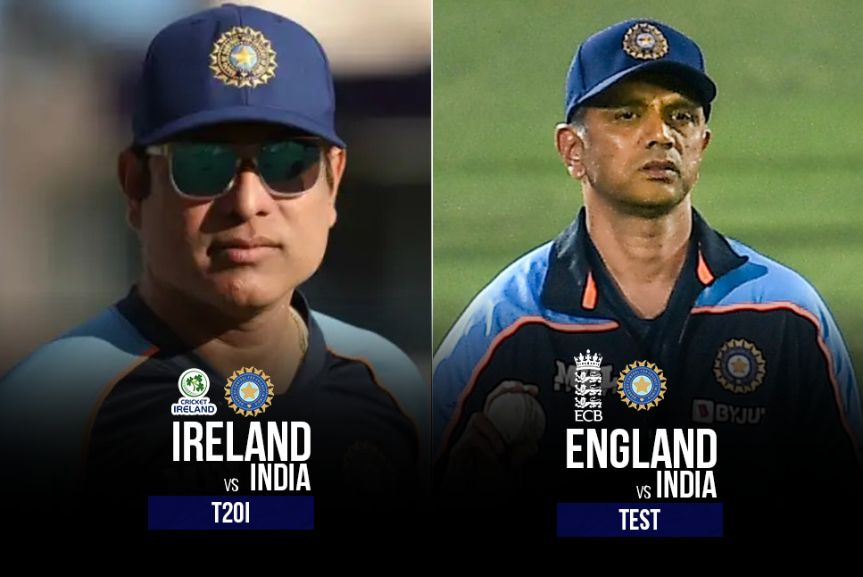 आयरलैंड का भारत दौरा: वीवीएस लक्ष्मण के आयरलैंड सीरीज में भारत के कोच बनने की संभावना है क्योंकि राहुल द्रविड़ इंग्लैंड की टेस्ट टीम के साथ होंगे