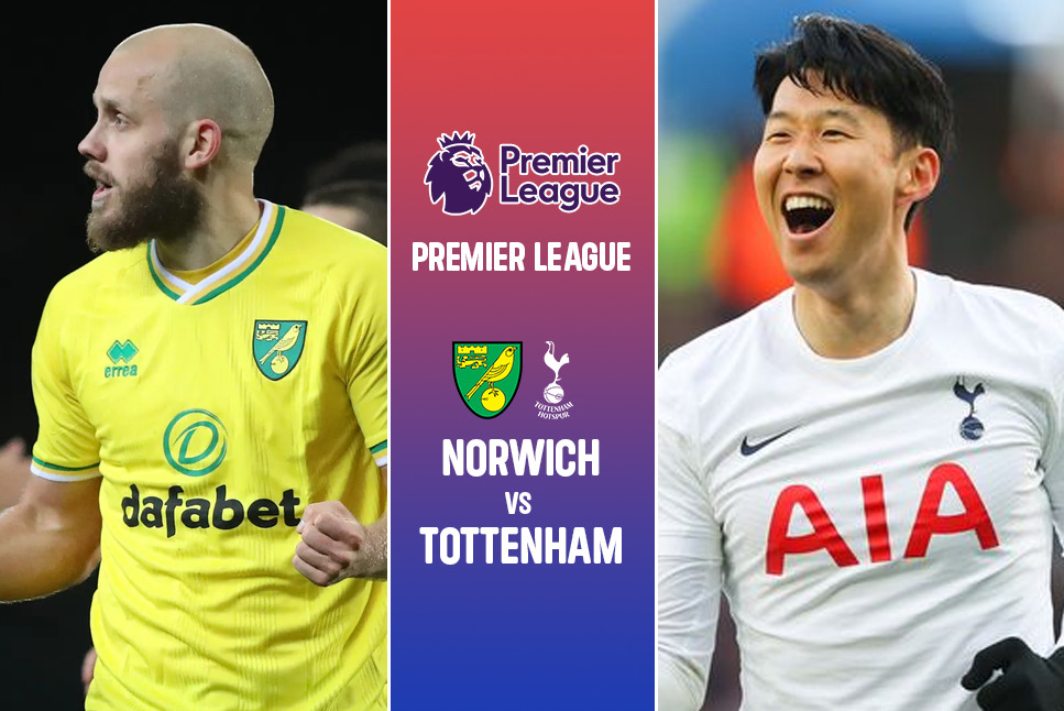 Norwich vs Tottenham Hotspur LIVE: Spurs aim Top-4 spot in the Premier League against relegated Canaries, Follow Norwich City vs Tottenham Hotspur LIVE Streaming: Team news, Predictions