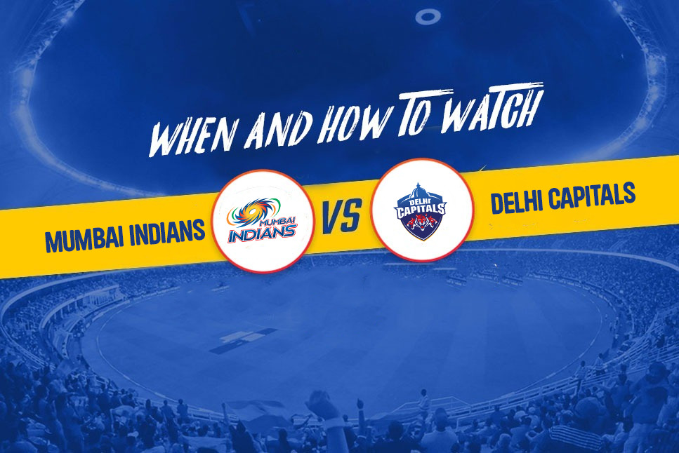 MI vs DC Live Streaming: When and how to watch IPL 2022, Mumbai Indians vs Delhi Capitals Live Streaming in your country, India - Follow IPL 2022 Live