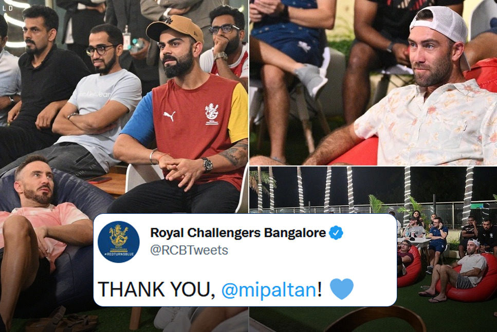 IPL 2022: RCB qualify for playoffs, jubilant players thank Mumbai Indians for victory against Delhi Capitals that helped them earn playoffs spot - Check pics