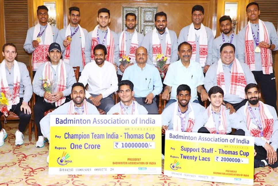 India Thomas Cup Champions: Lakshya Sen, Kidambi Srikanth bag RICH REWARDS after Thomas Cup triumph, BAI awards Rs 1 Crore
