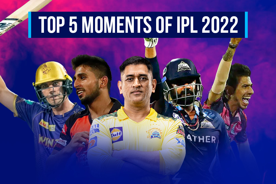 IPL 2022 Top 5 Moments: From Yuzvendra Chahal’s hattrick to MS Dhoni’s finishing, BEST Moments of IPL 2022 – Check Out 