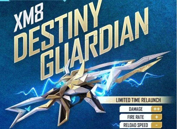 Free Fire Max XM8 Destiny Guardian Skin: Garena to introduce a new Evo gun skin in-game for the players, More Details, all you need to know about the gun skin