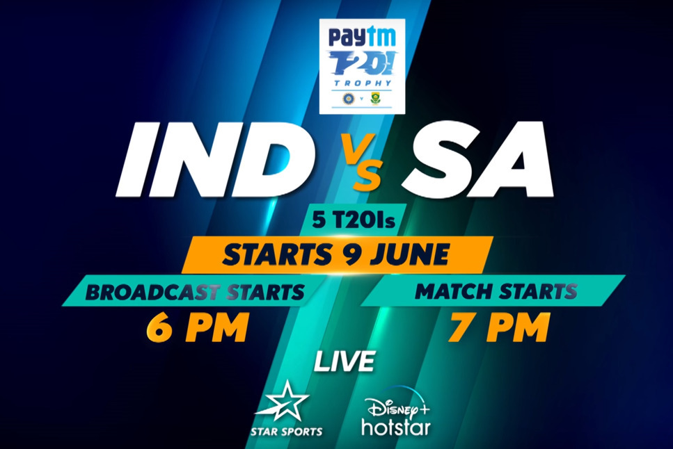 IND vs SA T20 Series 