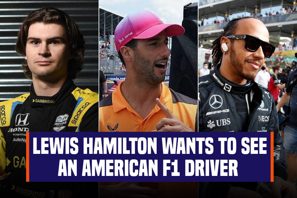 Formula 1: Lewis Hamilton STIRS up rumours, says 'I want to see an American F1 driver' amid reports of Colton Herta REPLACING Daniel Ricciardo