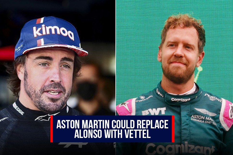 Formula 1: BIG SURPRISE! Aston Martin looking to REPLACE Sebastian Vettel with Fernando Alonso - Reports