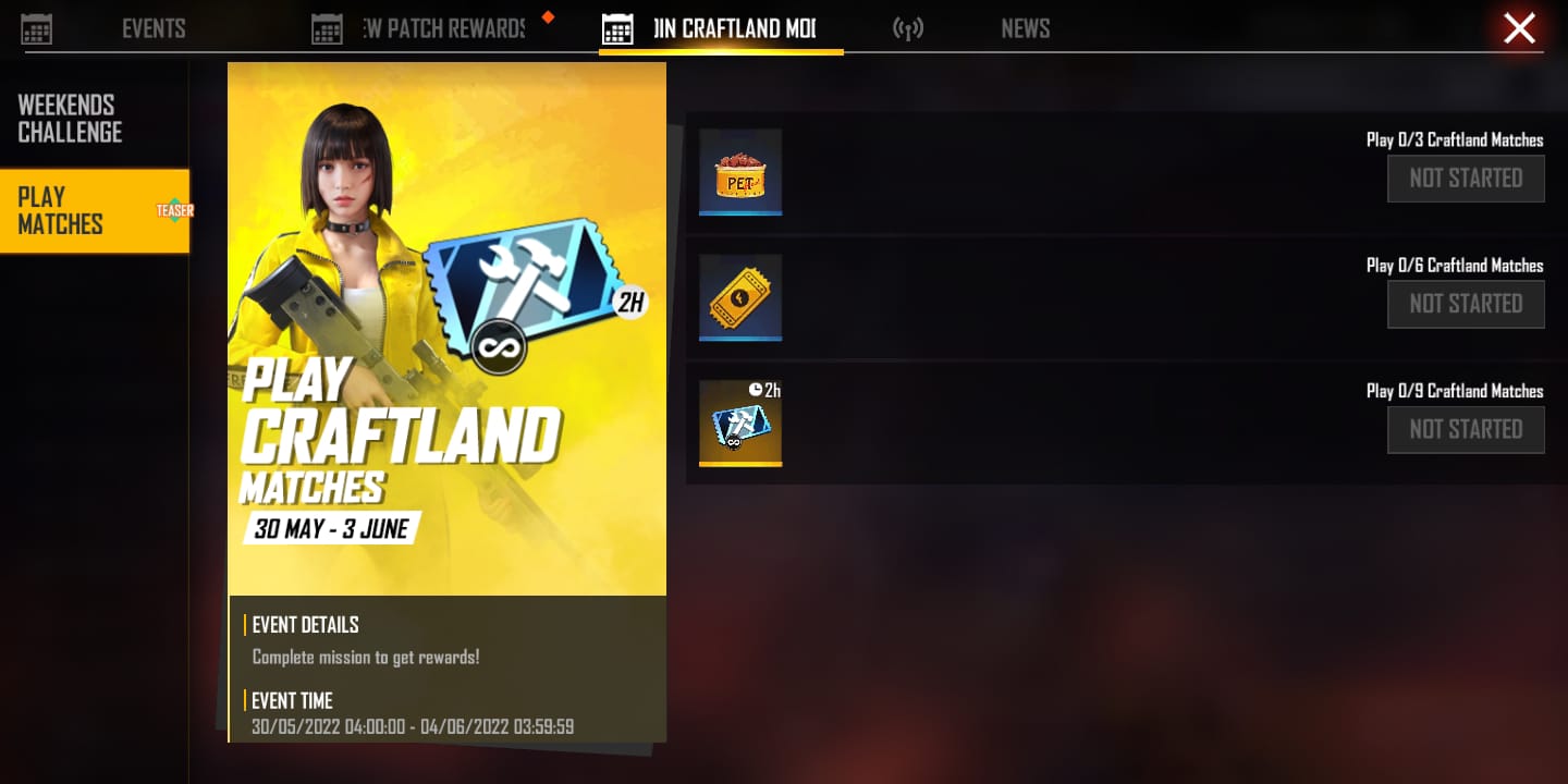 Free Fire Max Craftland Room Card: How to Get a Room Card - Nation World  News