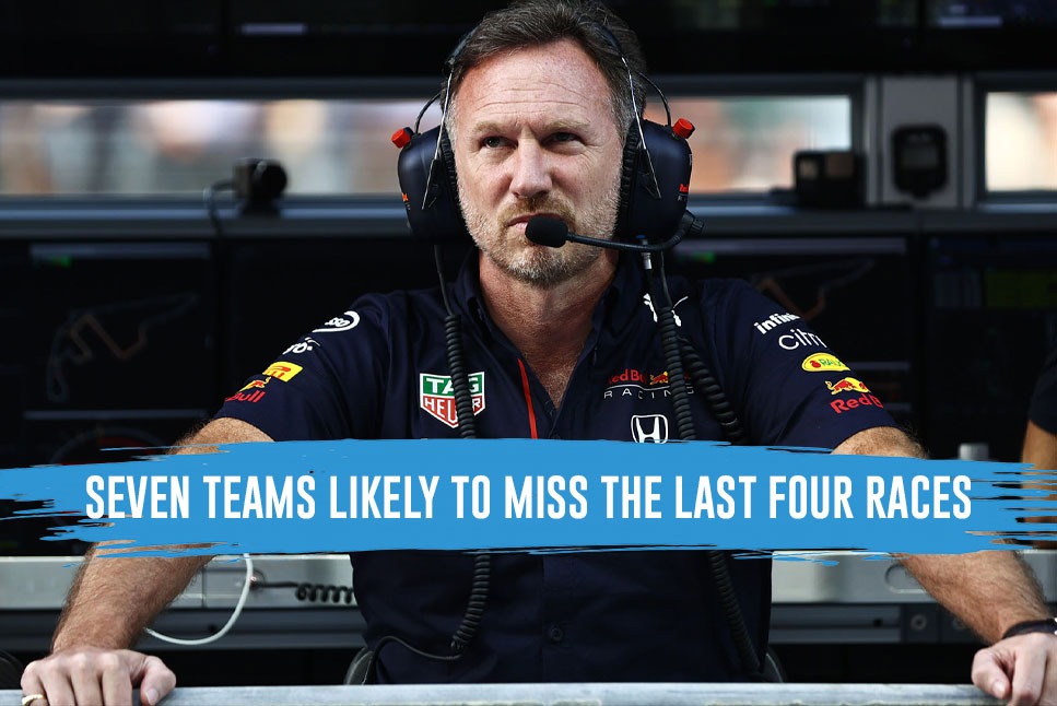 Formula 1: BIG UPDATE! Seven teams likely to miss the last FOUR races if budget cap is not raised, claims Red Bull boss Christian Horner