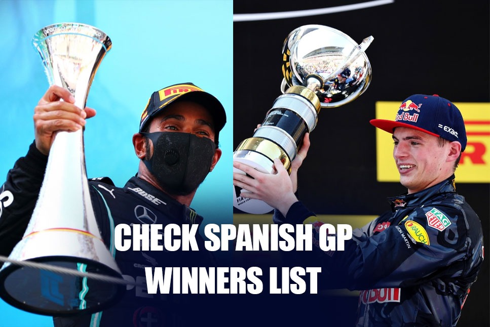 F1 Spanish GP: Max Verstappen aims to break 5-YEAR duck in Barcelona as Lewis Hamilton is on the VERGE of creating BIG RECORD - Check all the previous winners of Spanish GP