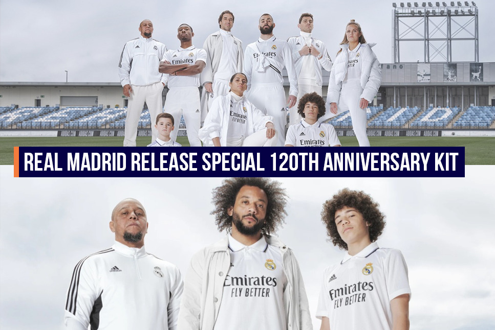 Real Madrid New Jersey: Real Madrid release SPECIAL 120th Anniversary kit for next season ahead of Champions League Final – Check Pictures