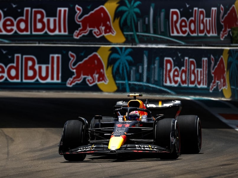 Miami GP: Red Bull's Sergio Perez leads the FP3 session followed by Charles Leclerc and Max Verstappen in second and third positions